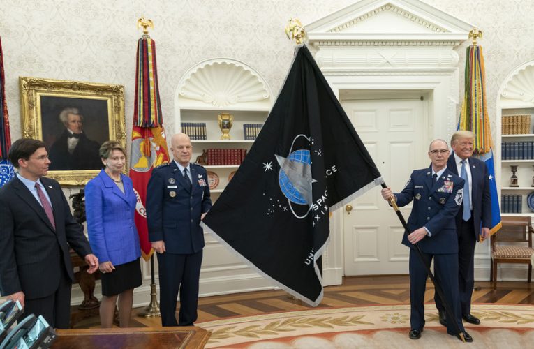 Space Force Flag Unveiled at White House