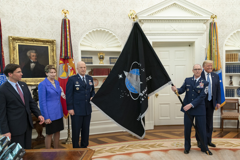 space force image ay the white house