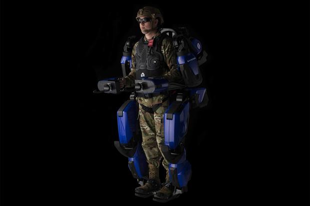 Exoskeleton Suit That Can Do the Work of Up to 10 Troops