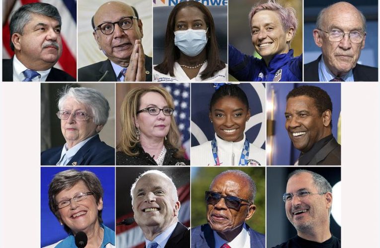 Biles, McCain, Giffords among 17 to receive Medal of Freedom